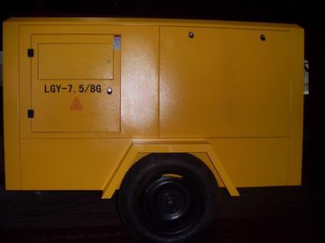Дизельный использующий энергию передвижной портативный компрессор воздуха винта для минировать LGCY-6/7