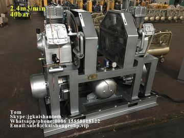 Стабилизированный компрессор воздуха поршеня давления представления 40bar 85cfm высокий для машины прессформы на продаже
