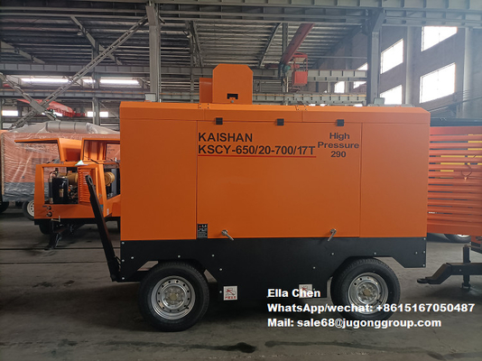 KSCY-650/20-700/17 18m3/Min 650CFM 20bar 17bar портативный вращающийся газовый винт воздушный компрессор винтовый компрессор