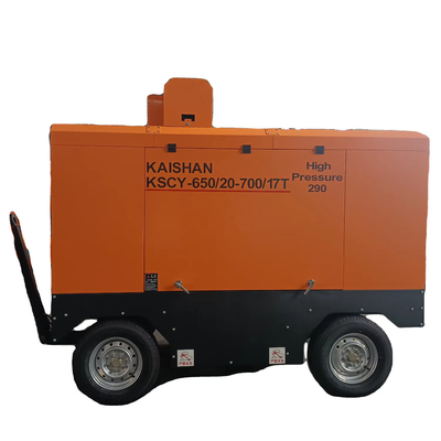 KSCY-650/20-700/17 18m3/Min 650CFM 20bar 17bar портативный вращающийся газовый винт воздушный компрессор винтовый компрессор